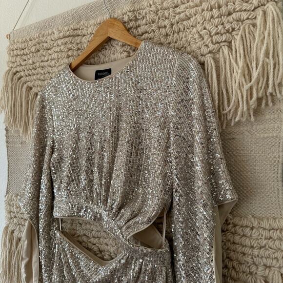 Bardot Sequin Alessandra Cutout Dress - Picture 2 of 8